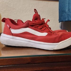 Vans RapidWeld ultra range red size 9
